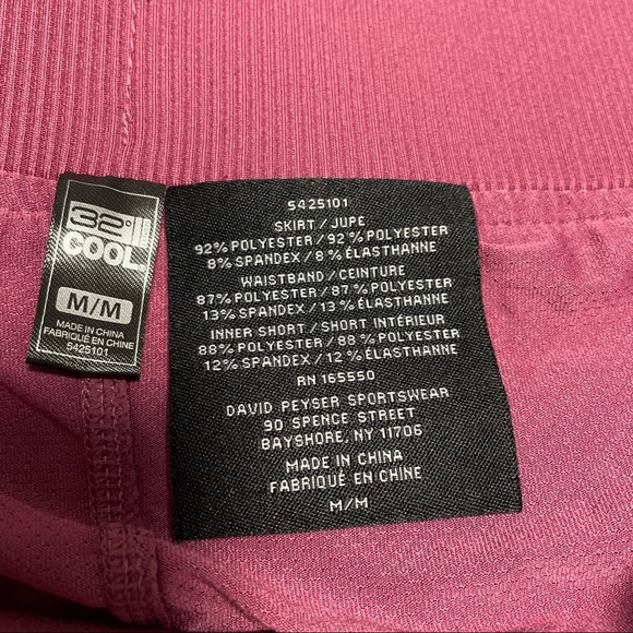 32 Degrees Cool Woman’s Athletic Skirt Skort - Picture 6 of 9